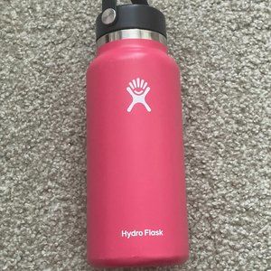 Hot Pink Hyrdoflask Water Bottle 32 oz